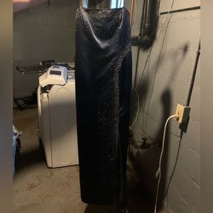 Dark blue sparkly dress